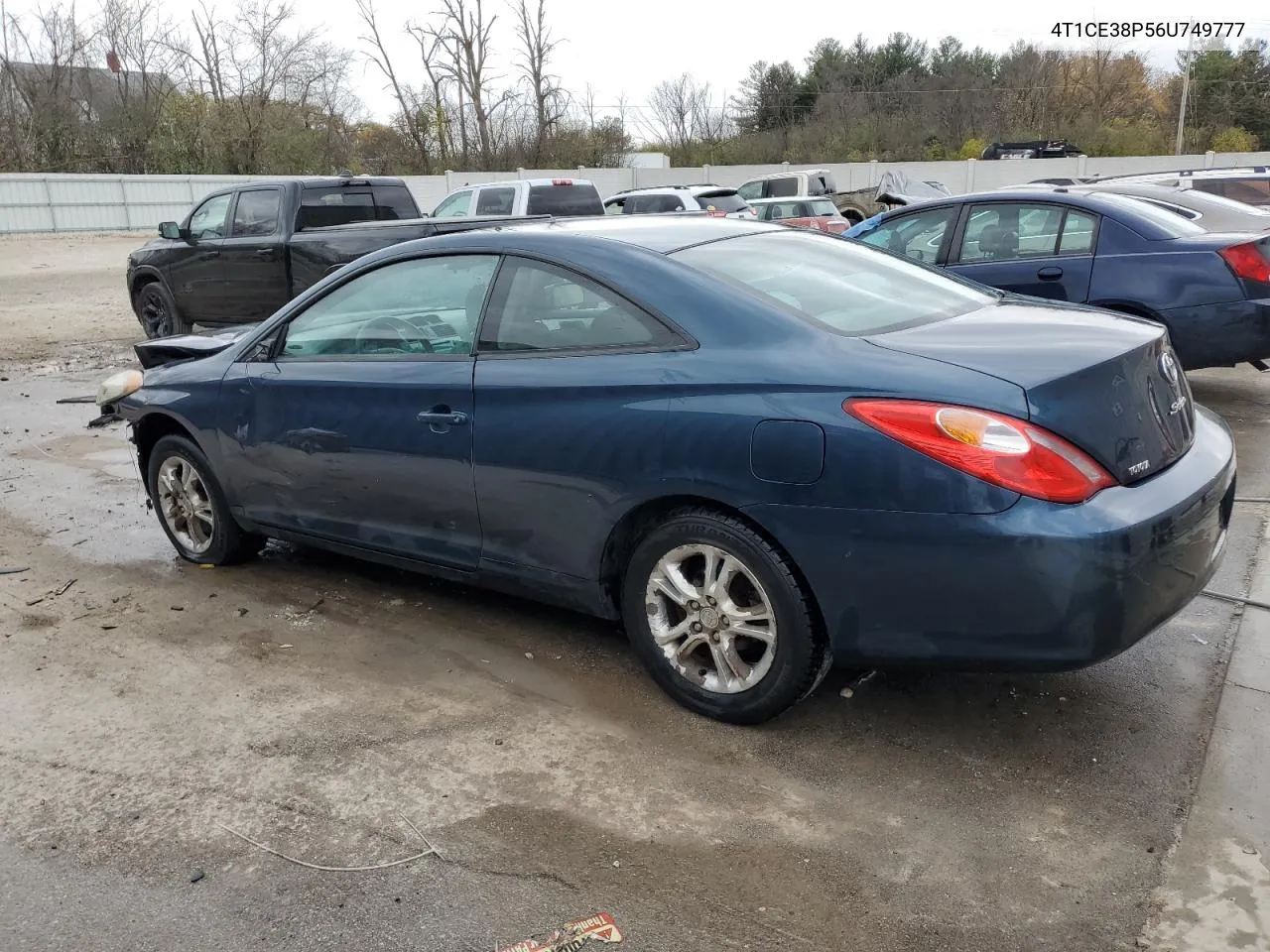 2006 Toyota Camry Solara Se VIN: 4T1CE38P56U749777 Lot: 76985414