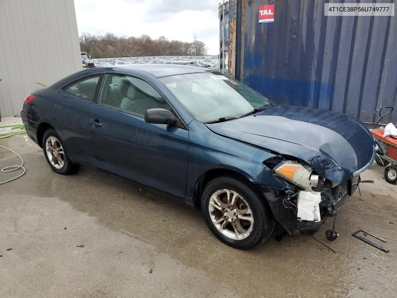 2006 Toyota Camry Solara Se VIN: 4T1CE38P56U749777 Lot: 76985414