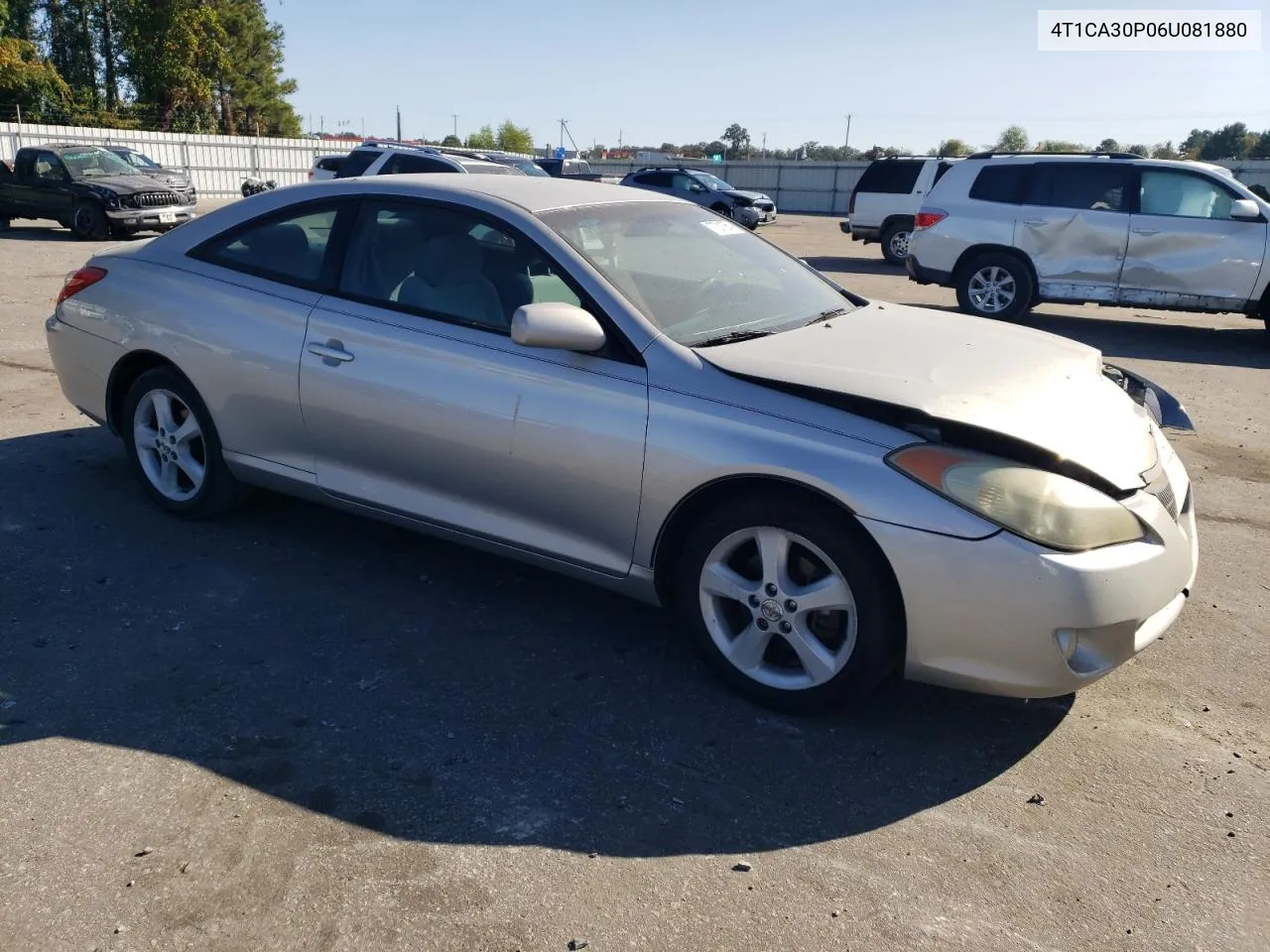 2006 Toyota Camry Solara Se VIN: 4T1CA30P06U081880 Lot: 77311864