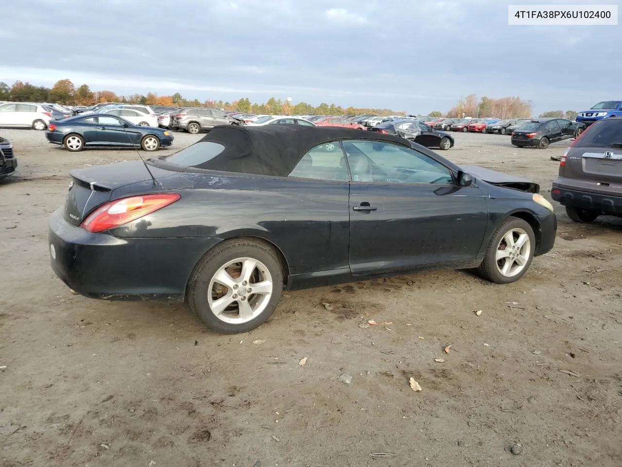 2006 Toyota Camry Solara Se VIN: 4T1FA38PX6U102400 Lot: 78032444