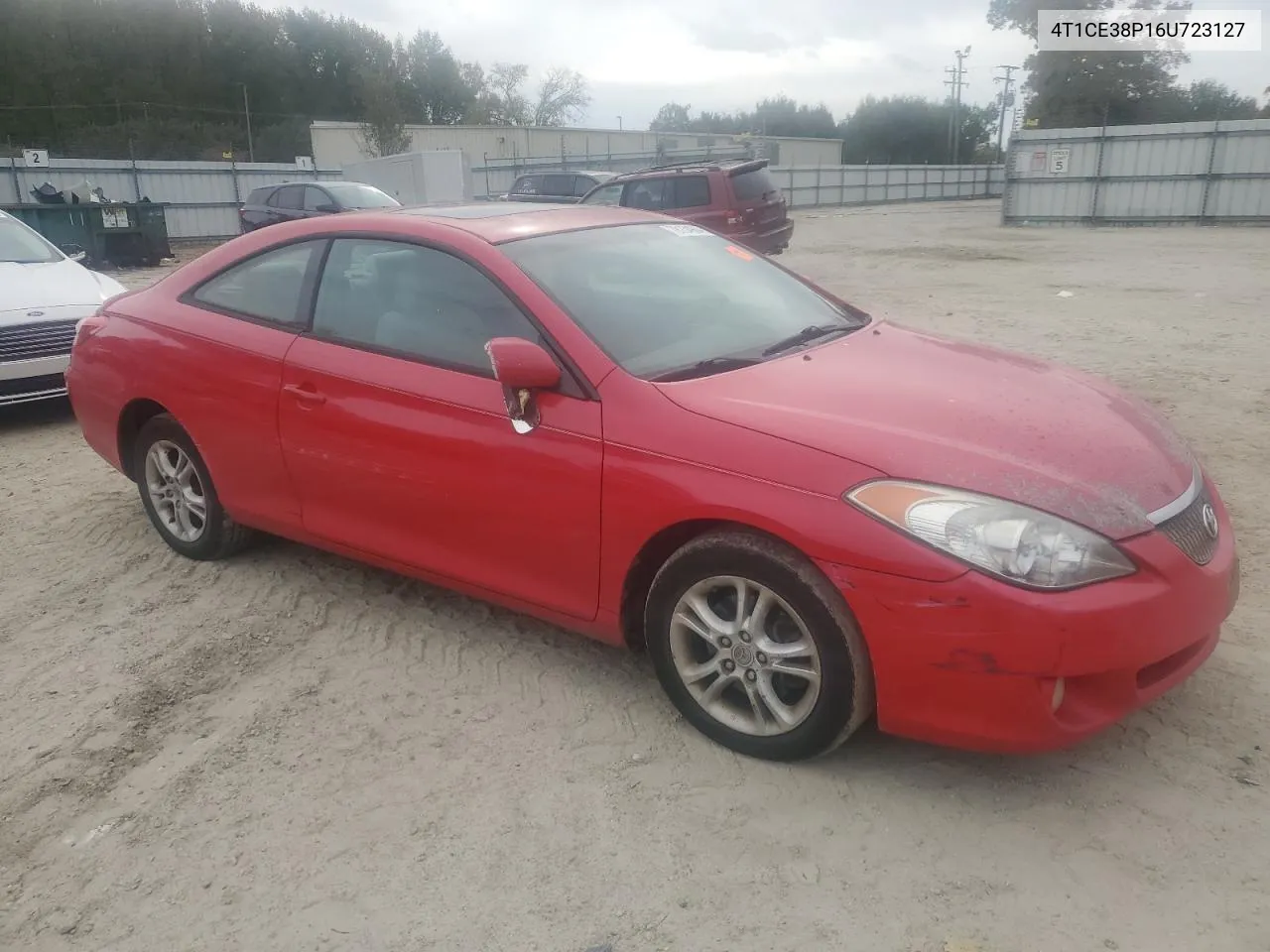 2006 Toyota Camry Solara Se VIN: 4T1CE38P16U723127 Lot: 78134904