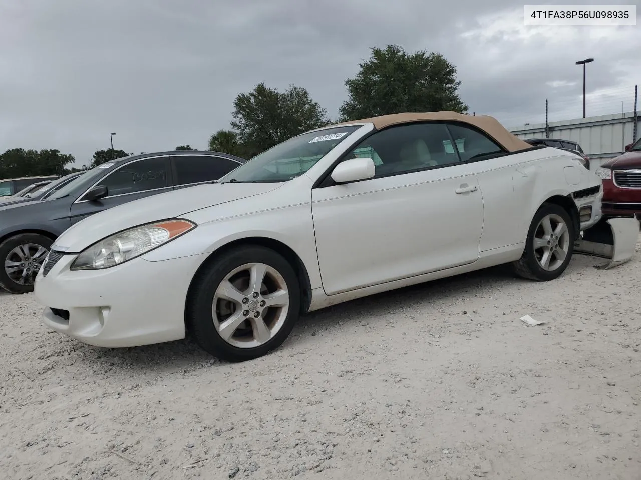 2006 Toyota Camry Solara Se VIN: 4T1FA38P56U098935 Lot: 78191274