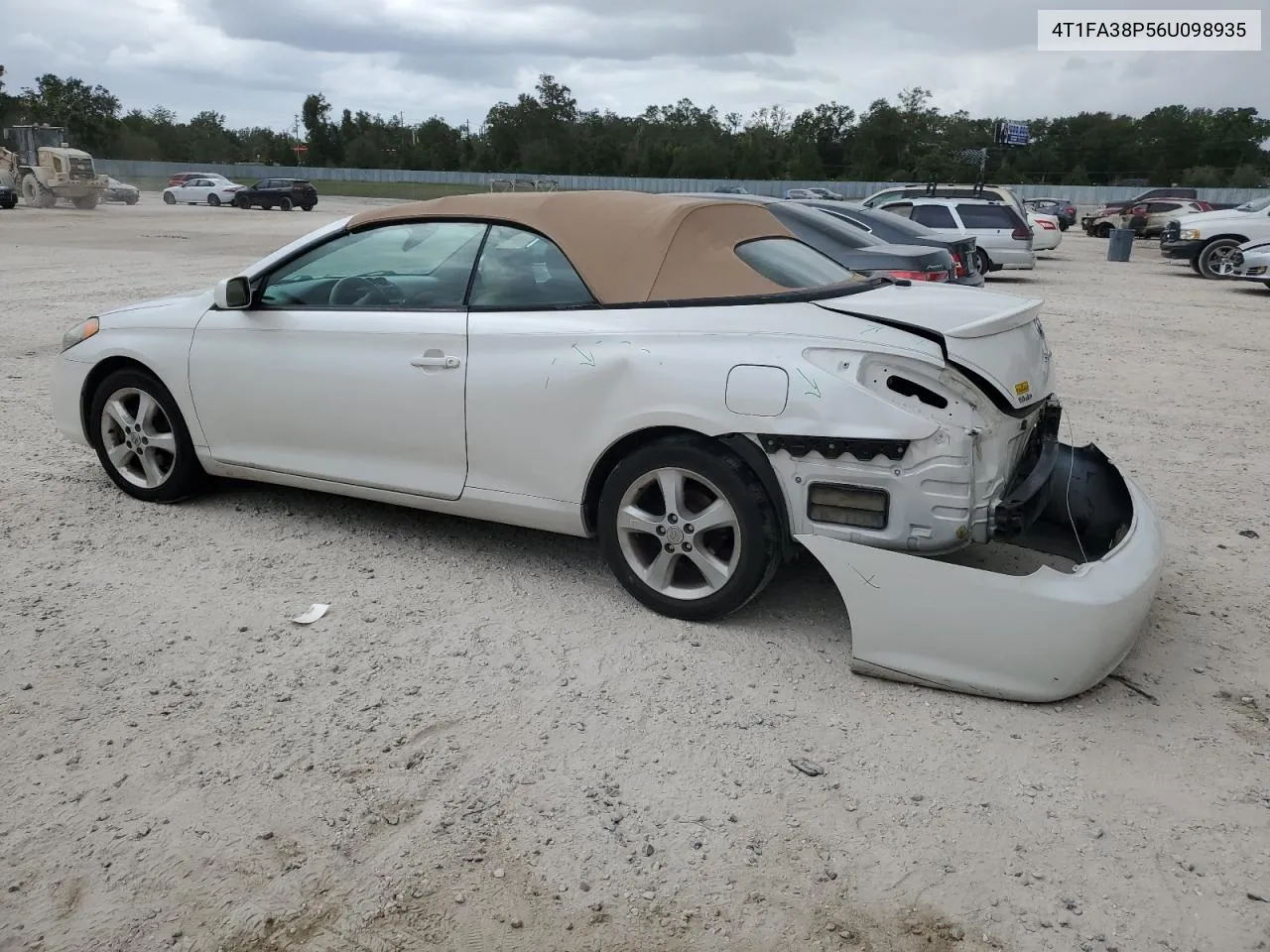 2006 Toyota Camry Solara Se VIN: 4T1FA38P56U098935 Lot: 78191274