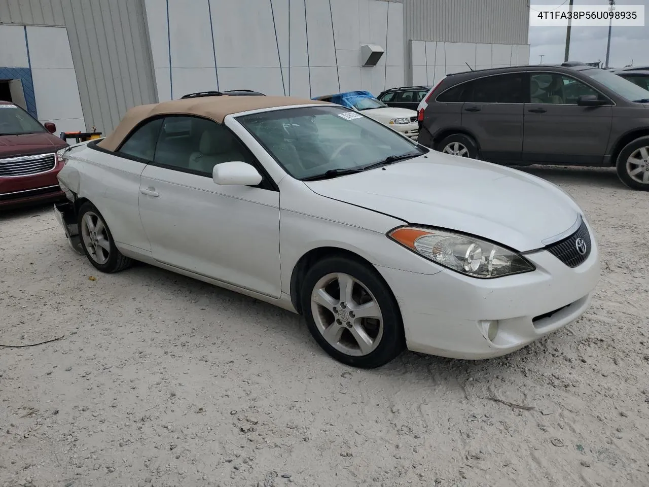 2006 Toyota Camry Solara Se VIN: 4T1FA38P56U098935 Lot: 78191274