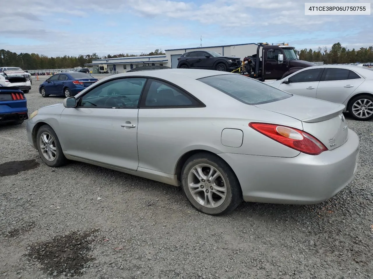 2006 Toyota Camry Solara Se VIN: 4T1CE38P06U750755 Lot: 78371244