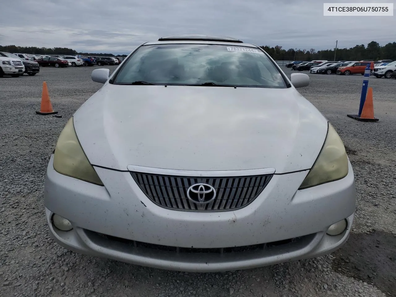 2006 Toyota Camry Solara Se VIN: 4T1CE38P06U750755 Lot: 78371244