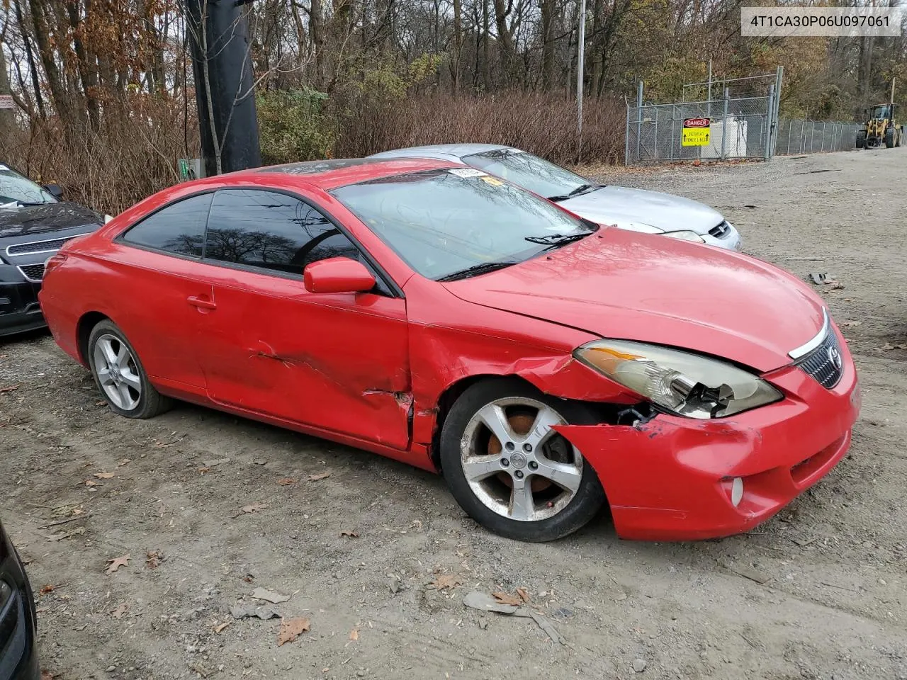 2006 Toyota Camry Solara Se VIN: 4T1CA30P06U097061 Lot: 78818934