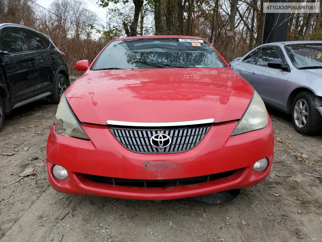 2006 Toyota Camry Solara Se VIN: 4T1CA30P06U097061 Lot: 78818934