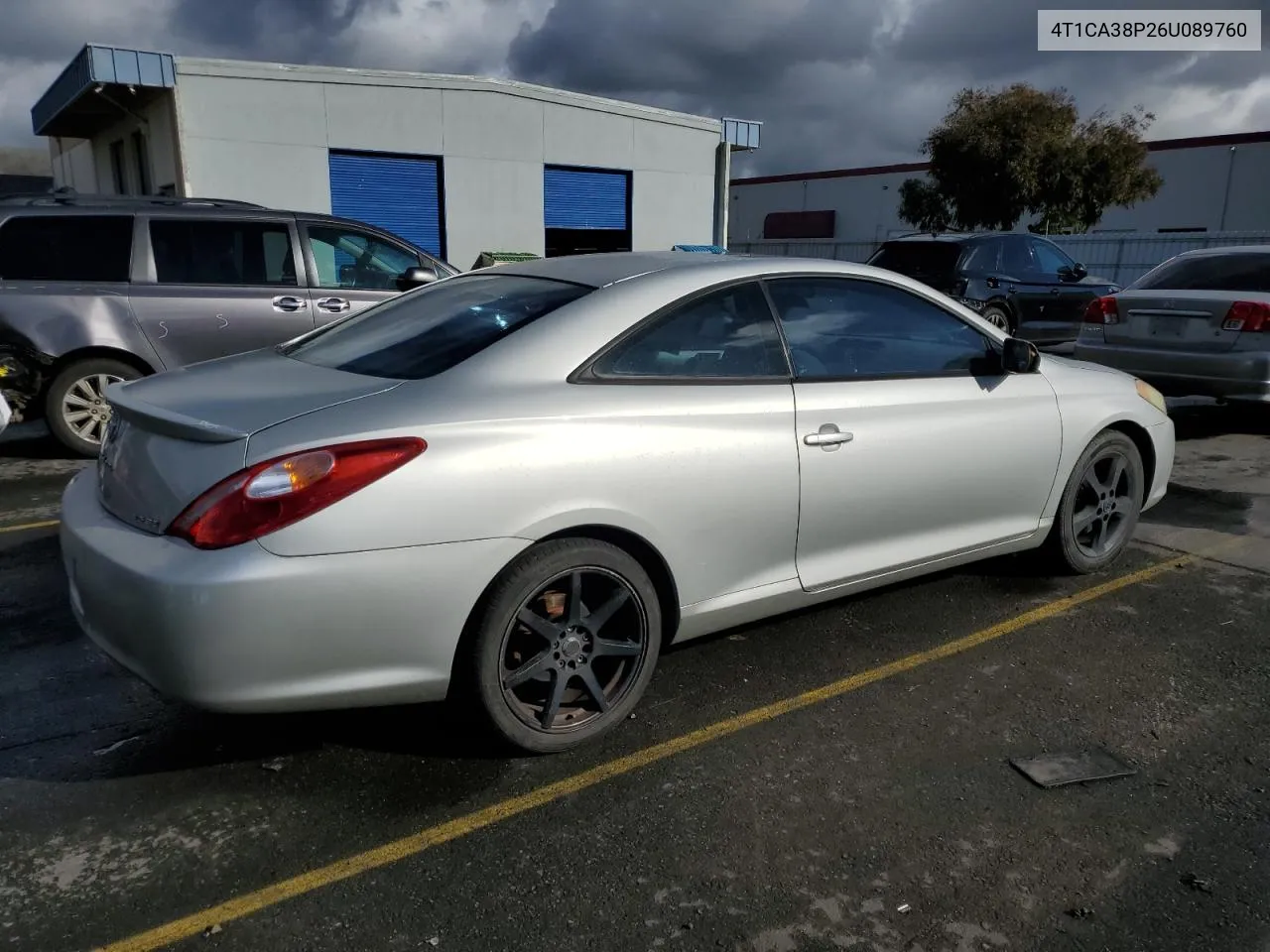 2006 Toyota Camry Solara Se VIN: 4T1CA38P26U089760 Lot: 80157154