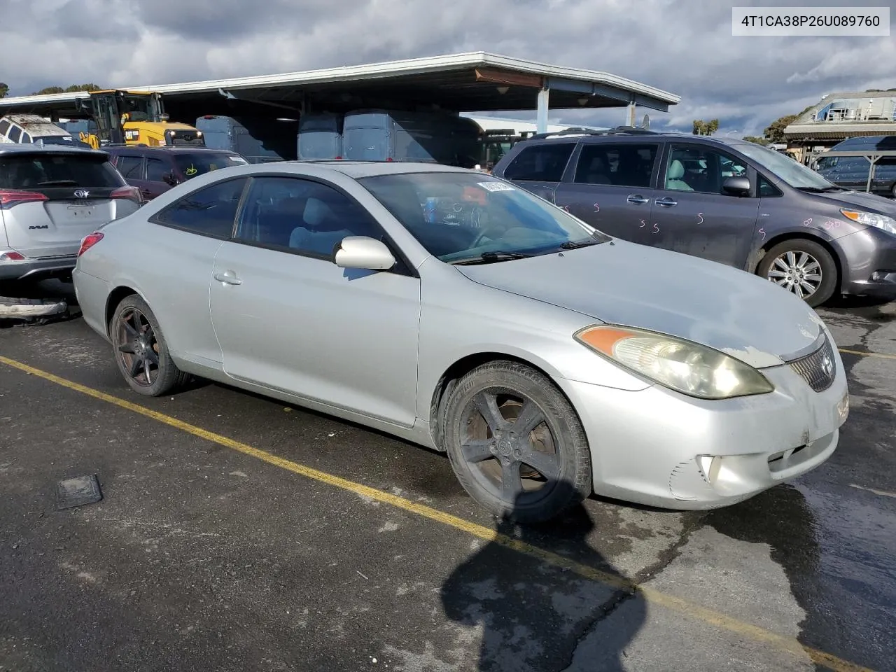 2006 Toyota Camry Solara Se VIN: 4T1CA38P26U089760 Lot: 80157154