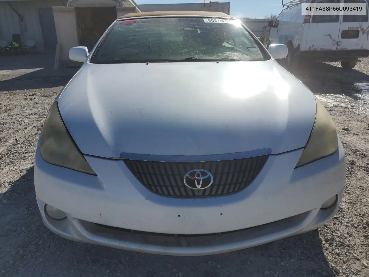 2006 Toyota Camry Solara Se VIN: 4T1FA38P66U093419 Lot: 80514694