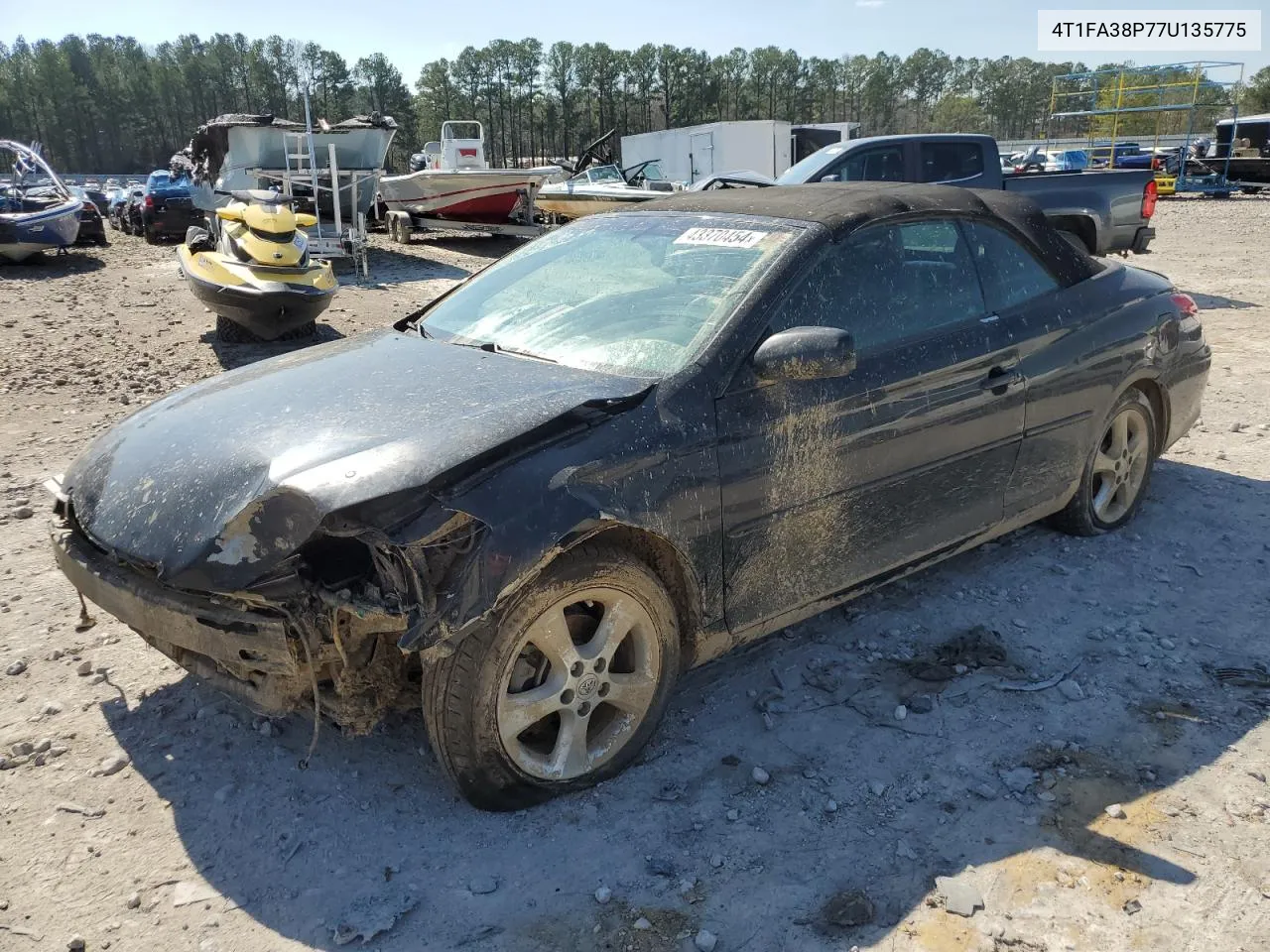 2007 Toyota Camry Solara Se VIN: 4T1FA38P77U135775 Lot: 51304074