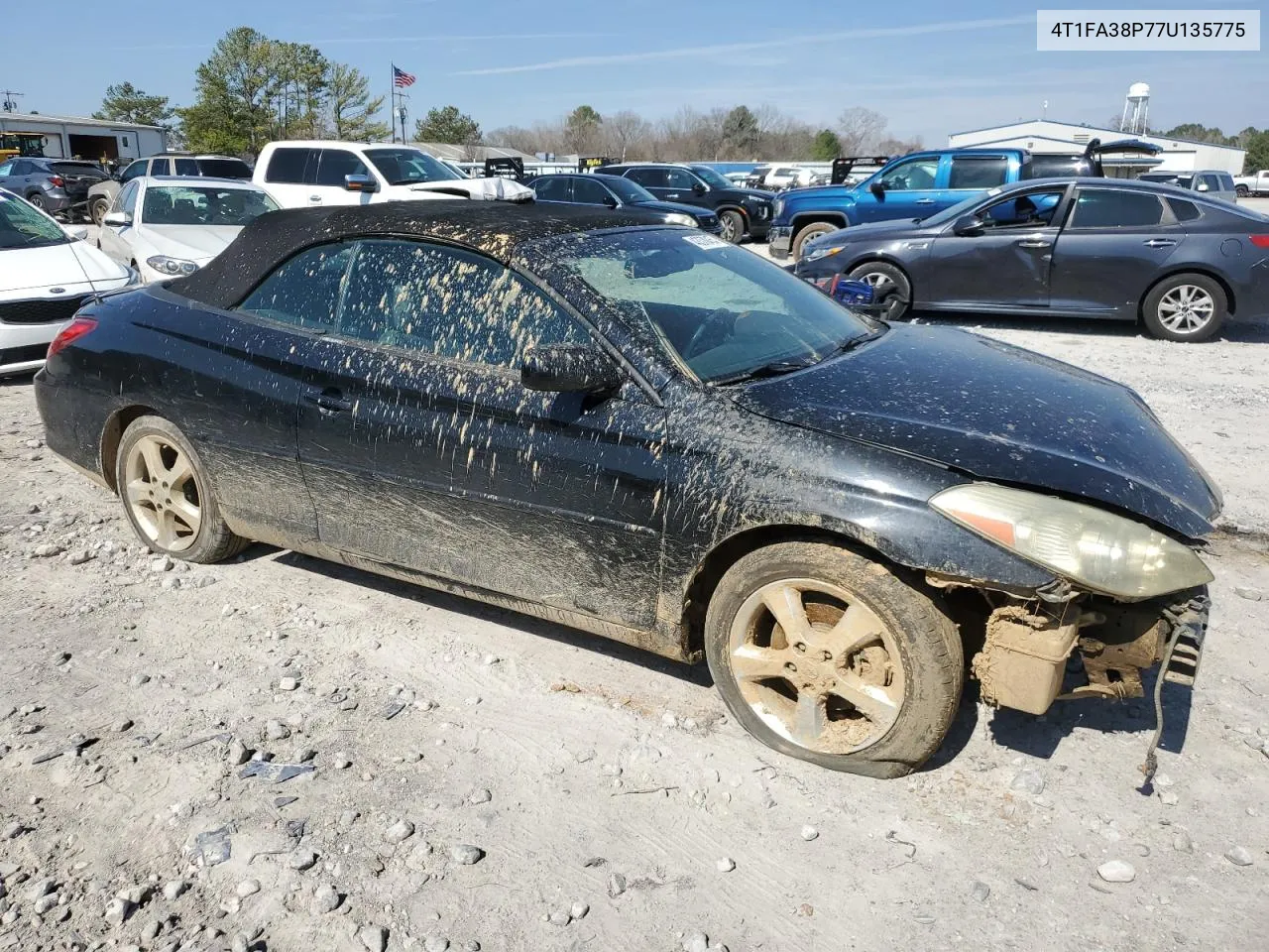 2007 Toyota Camry Solara Se VIN: 4T1FA38P77U135775 Lot: 51304074