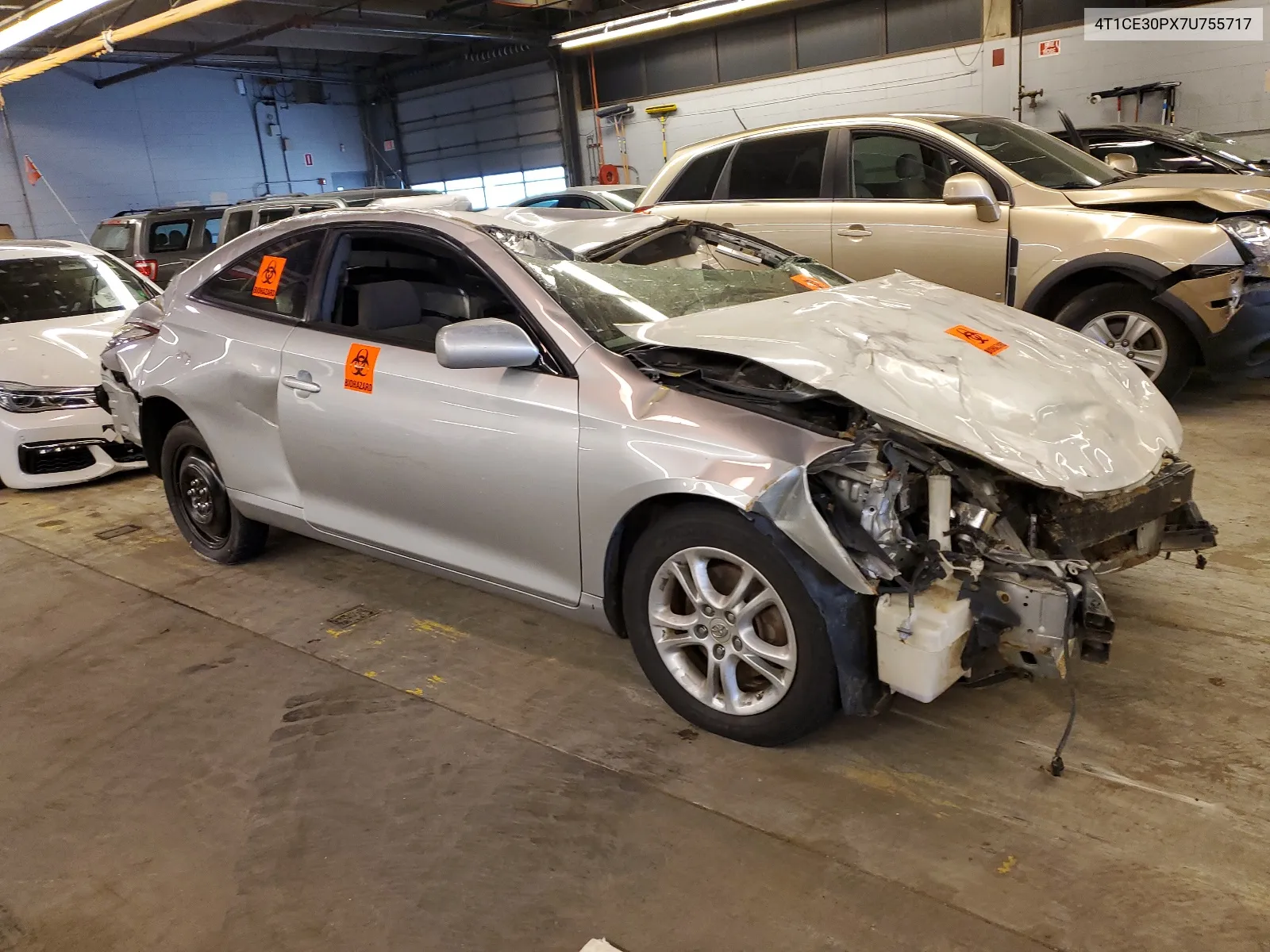 2007 Toyota Camry Solara Se VIN: 4T1CE30PX7U755717 Lot: 56149534