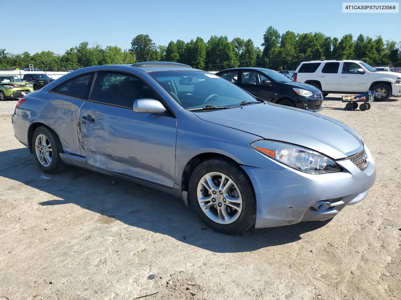 2007 Toyota Camry Solara Se VIN: 4T1CA30PX7U123568 Lot: 58708264