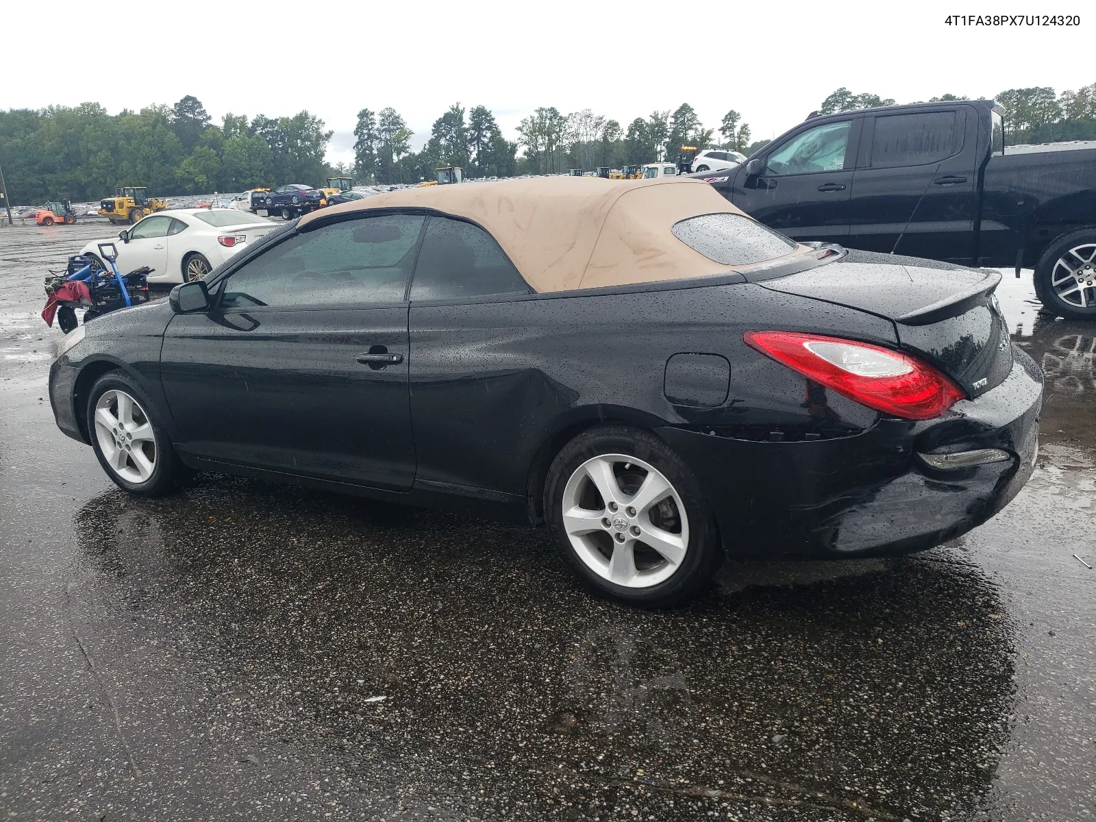 2007 Toyota Camry Solara Se VIN: 4T1FA38PX7U124320 Lot: 66334684