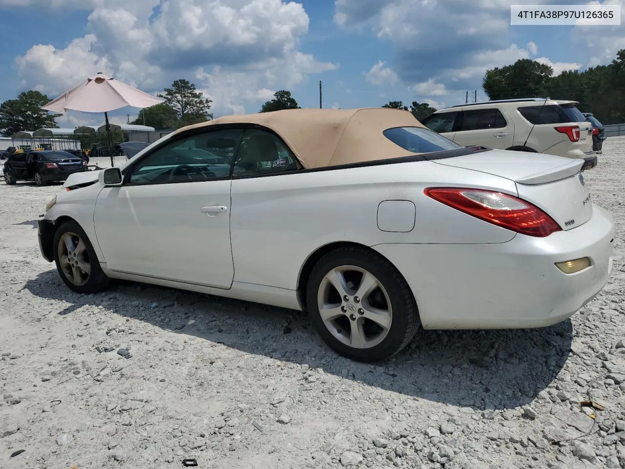 4T1FA38P97U126365 2007 Toyota Camry Solara Se