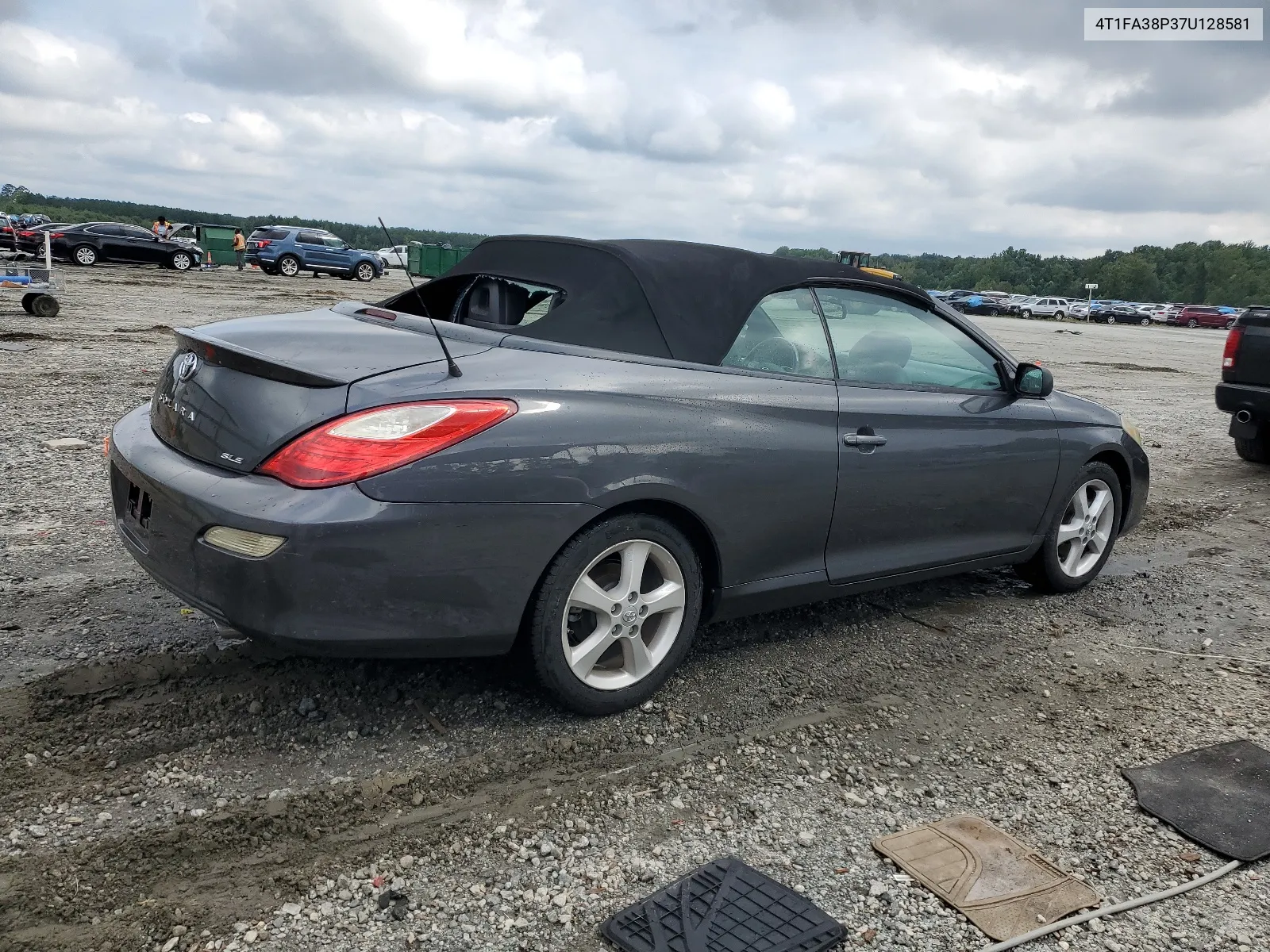 2007 Toyota Camry Solara Se VIN: 4T1FA38P37U128581 Lot: 67255384