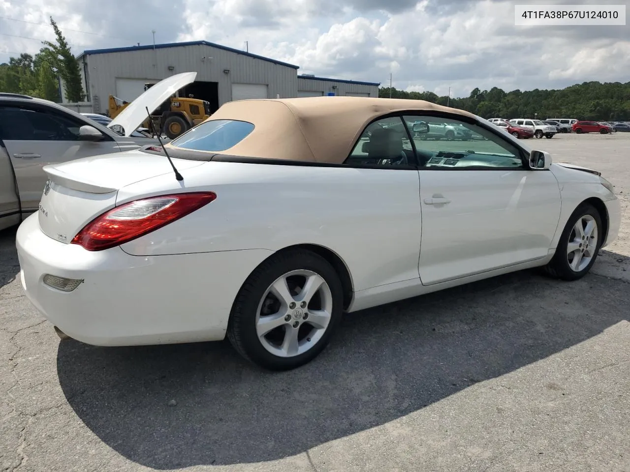 2007 Toyota Camry Solara Se VIN: 4T1FA38P67U124010 Lot: 68325994