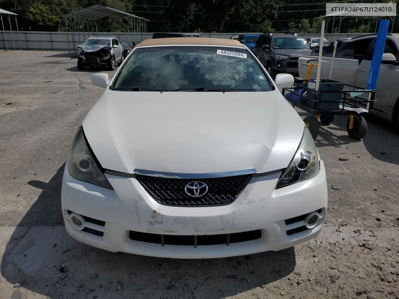 2007 Toyota Camry Solara Se VIN: 4T1FA38P67U124010 Lot: 68325994