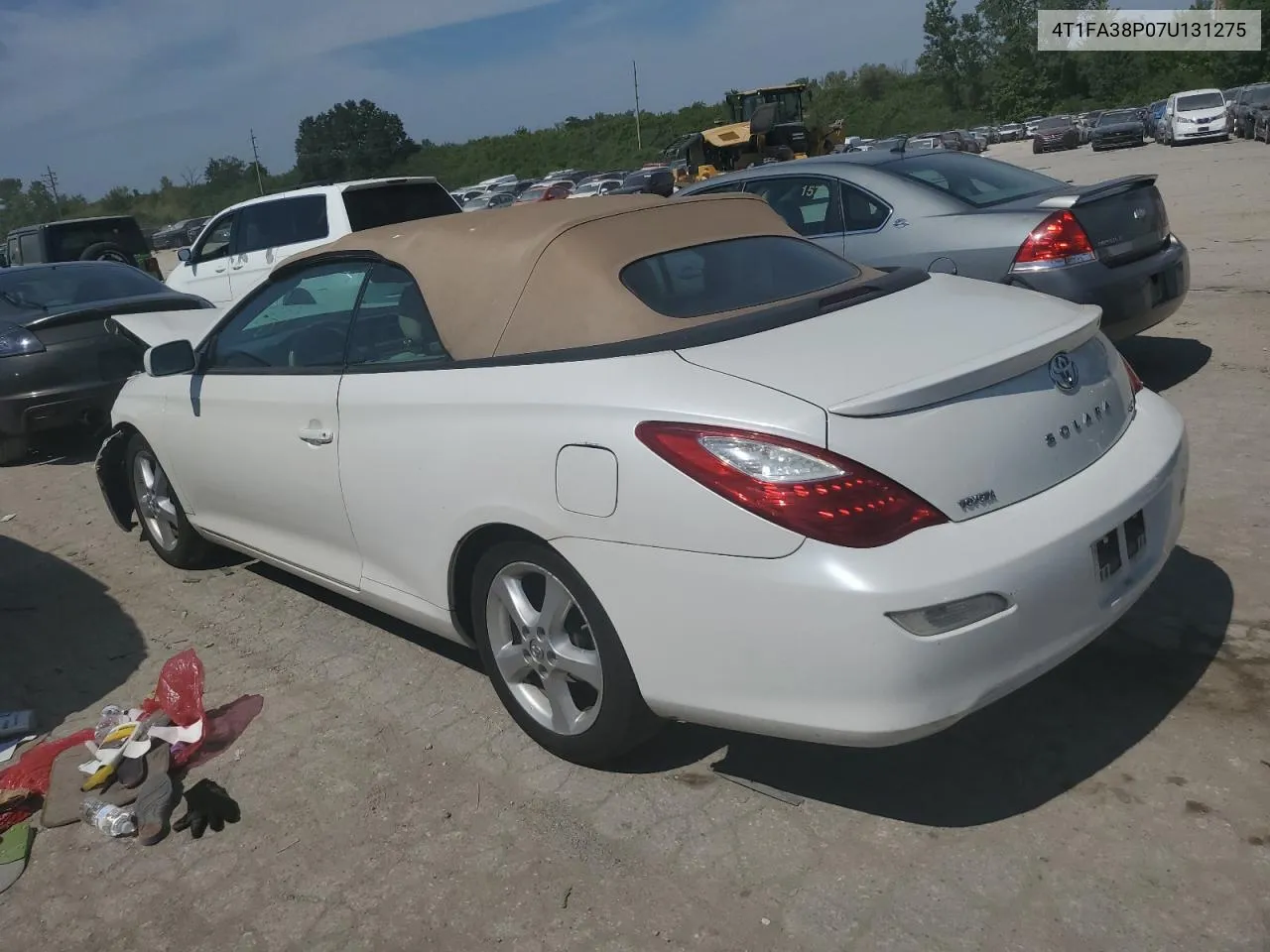 4T1FA38P07U131275 2007 Toyota Camry Solara Se