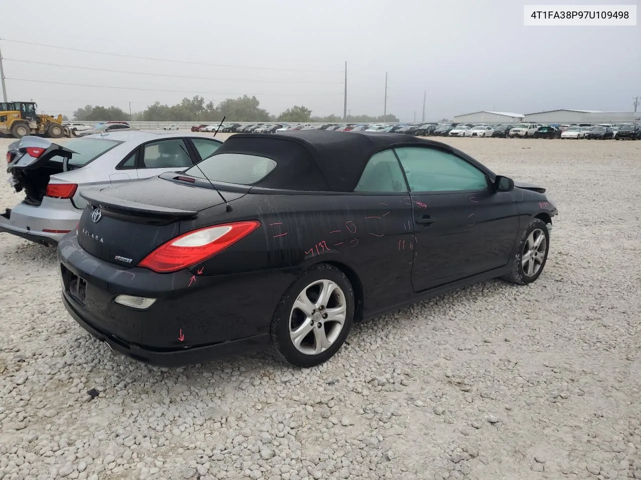 2007 Toyota Camry Solara Se VIN: 4T1FA38P97U109498 Lot: 69528614