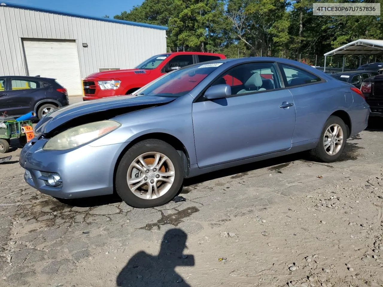 2007 Toyota Camry Solara Se VIN: 4T1CE30P67U757836 Lot: 69888234