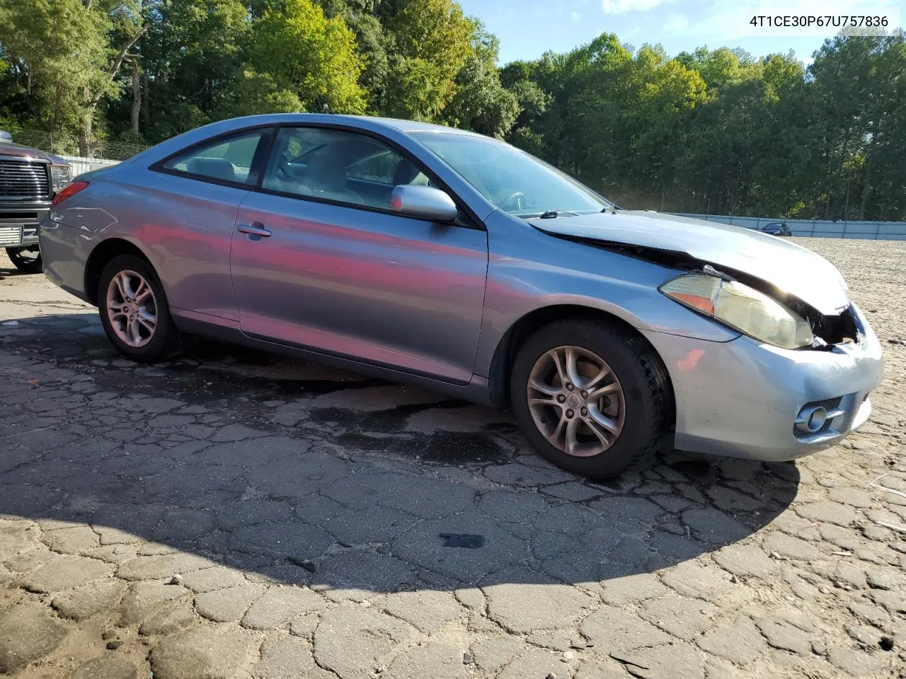 2007 Toyota Camry Solara Se VIN: 4T1CE30P67U757836 Lot: 69888234