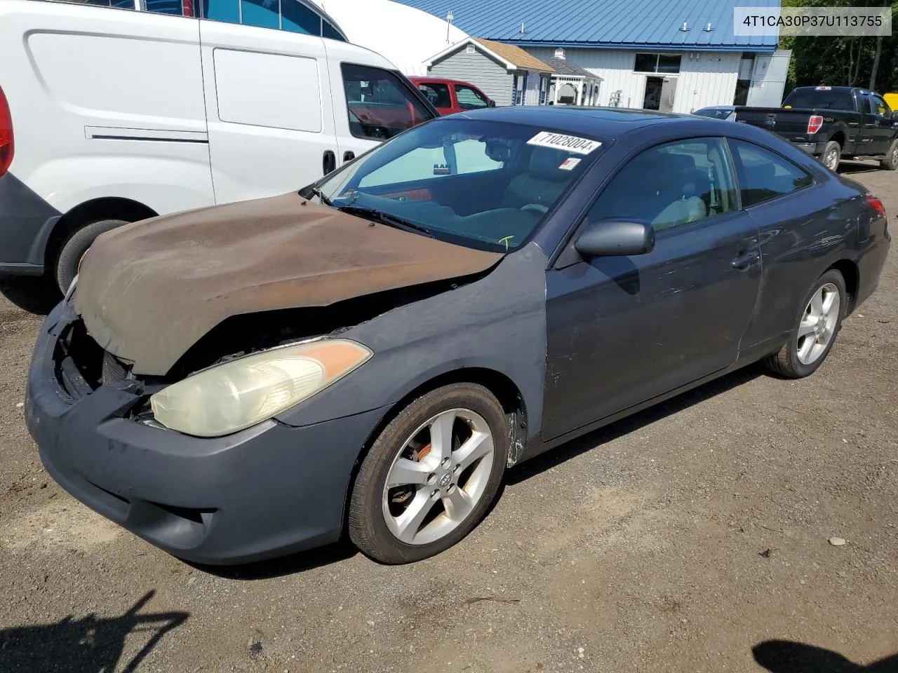 2007 Toyota Camry Solara Se VIN: 4T1CA30P37U113755 Lot: 71028004