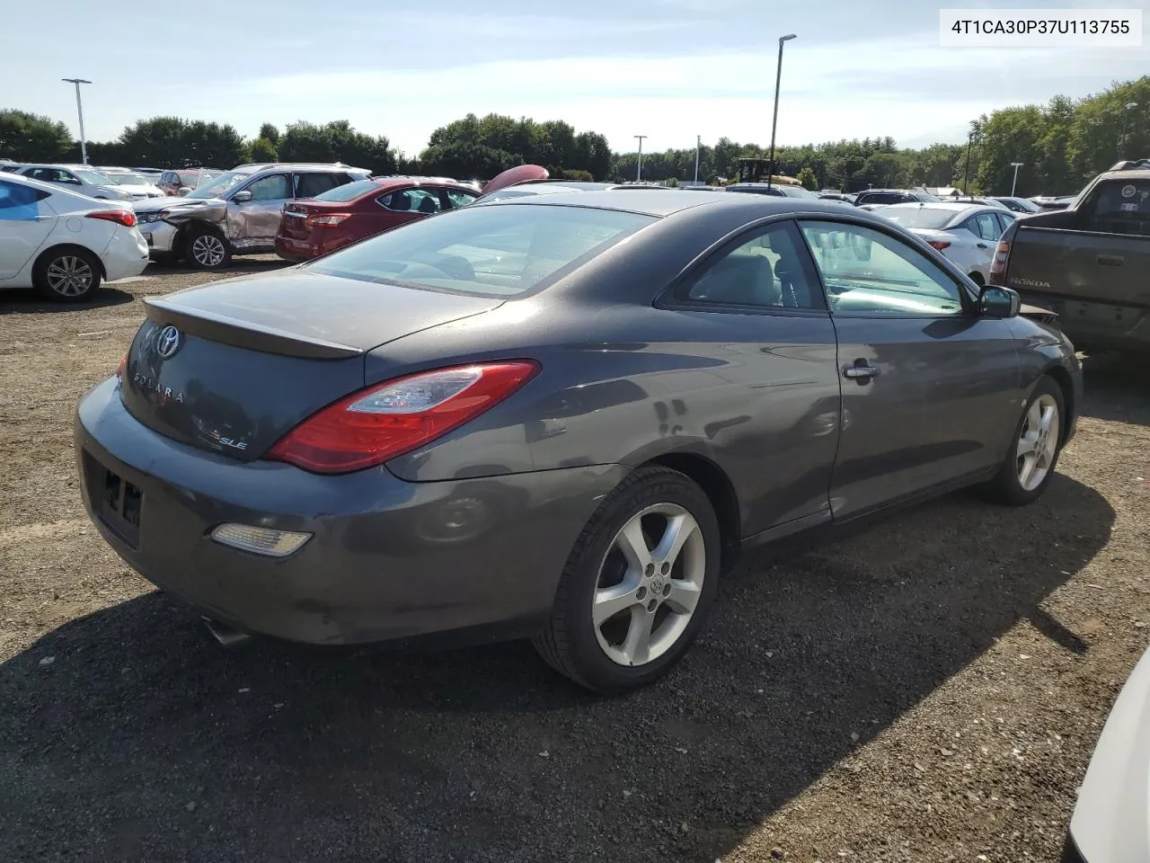 2007 Toyota Camry Solara Se VIN: 4T1CA30P37U113755 Lot: 71028004