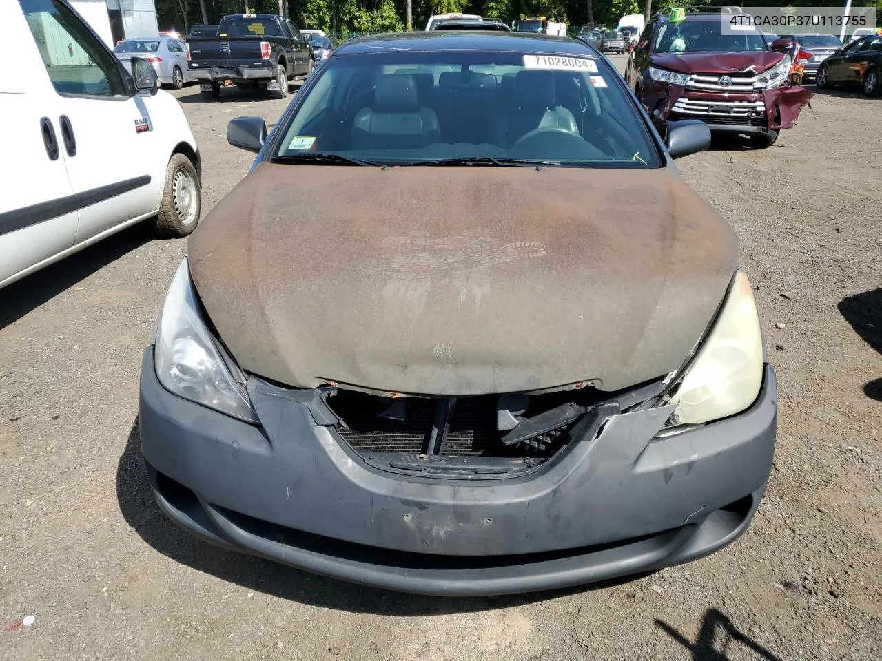 2007 Toyota Camry Solara Se VIN: 4T1CA30P37U113755 Lot: 71028004