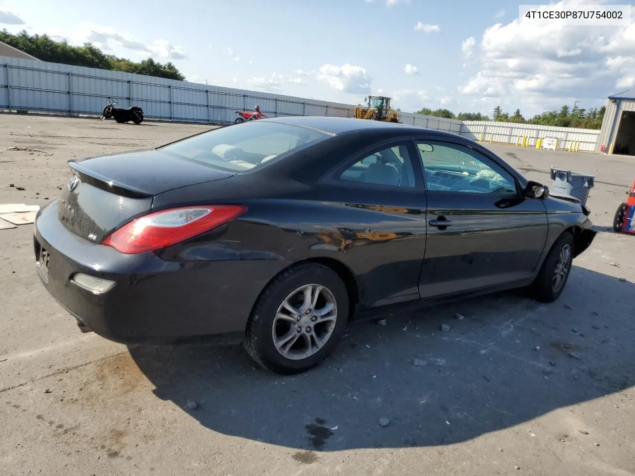 2007 Toyota Camry Solara Se VIN: 4T1CE30P87U754002 Lot: 71270754