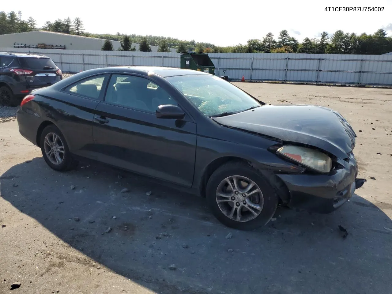 2007 Toyota Camry Solara Se VIN: 4T1CE30P87U754002 Lot: 71270754