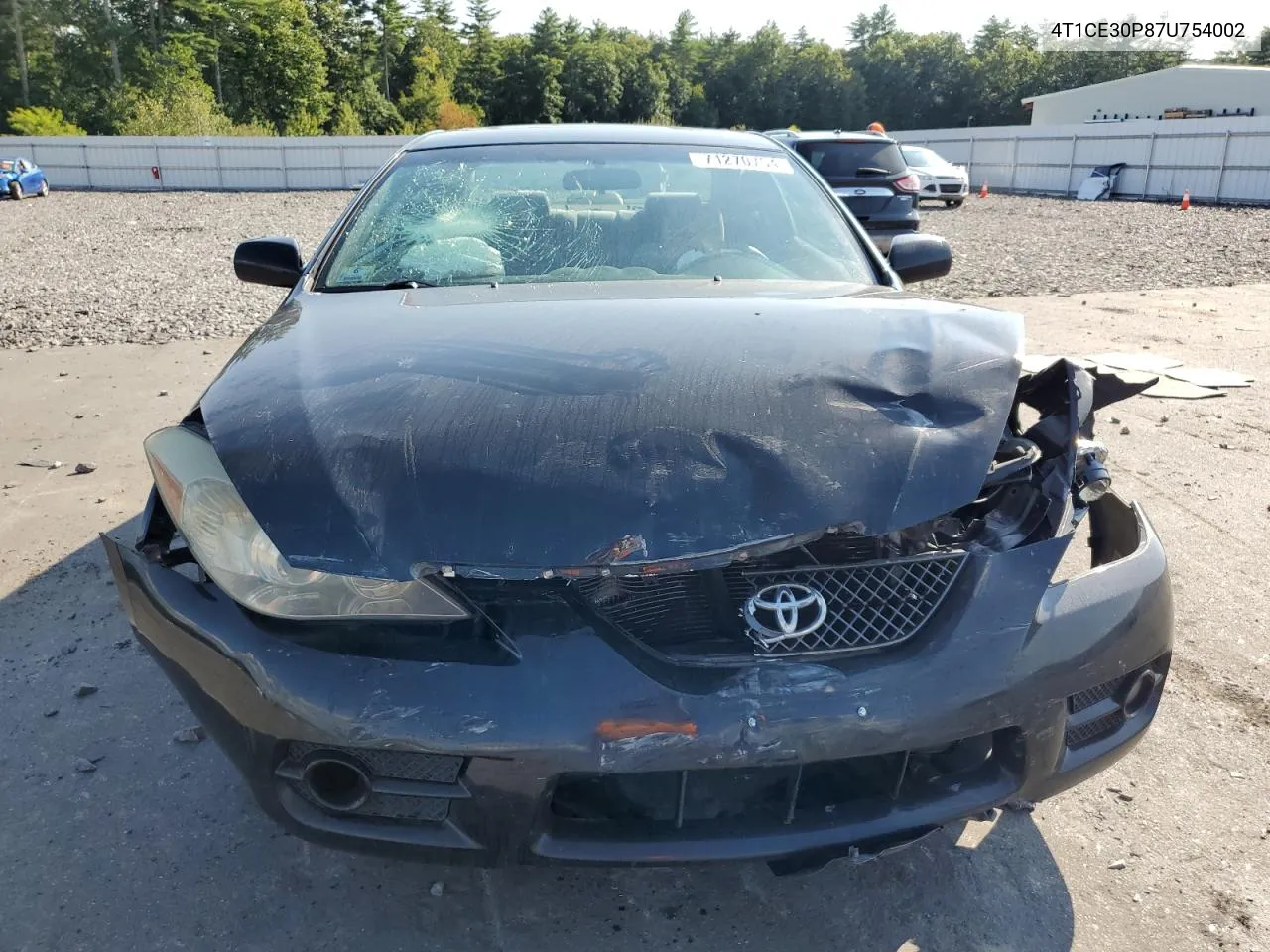 2007 Toyota Camry Solara Se VIN: 4T1CE30P87U754002 Lot: 71270754