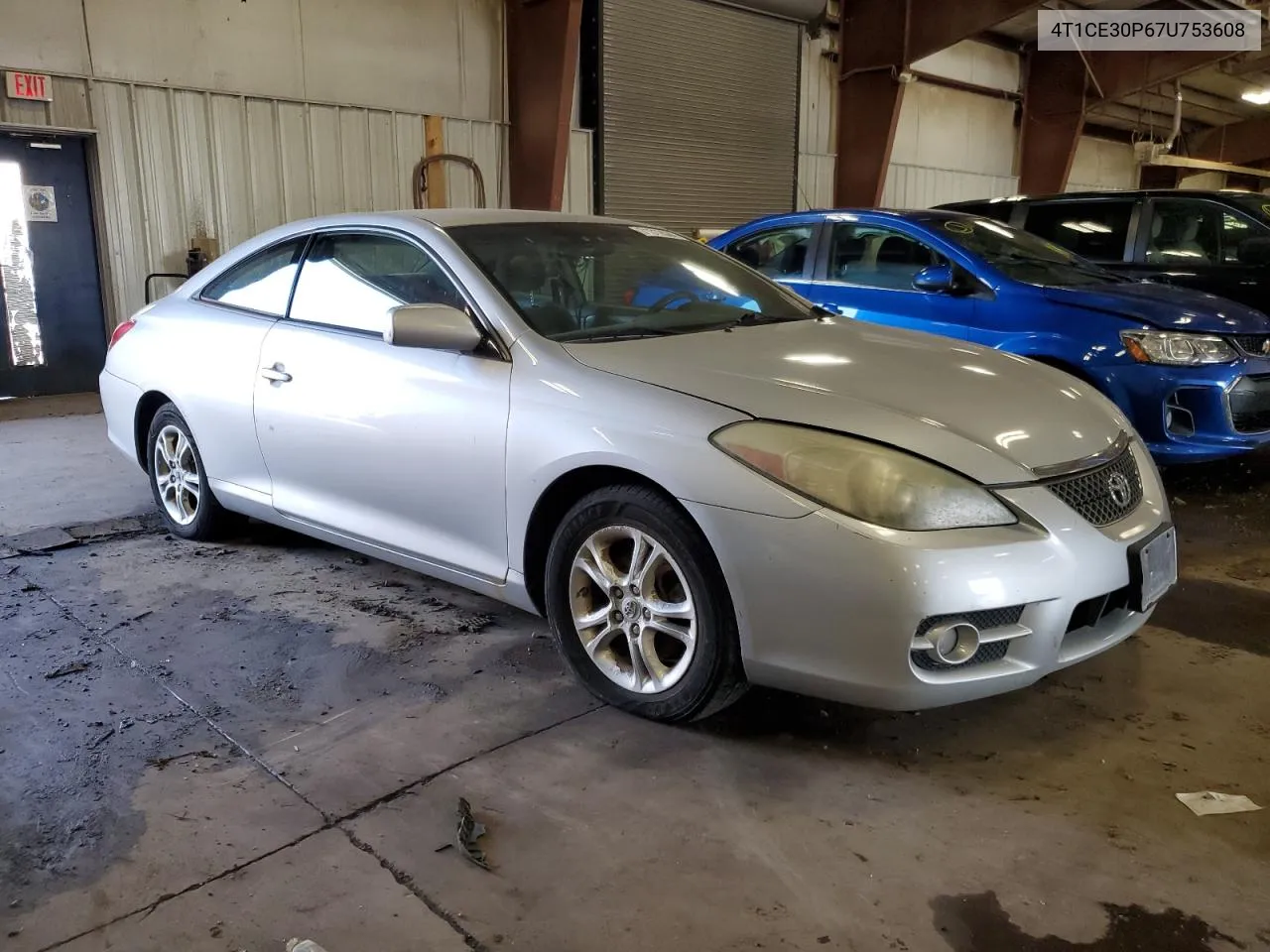 2007 Toyota Camry Solara Se VIN: 4T1CE30P67U753608 Lot: 71312084