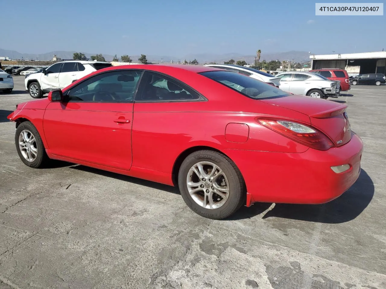 2007 Toyota Camry Solara Se VIN: 4T1CA30P47U120407 Lot: 71819664