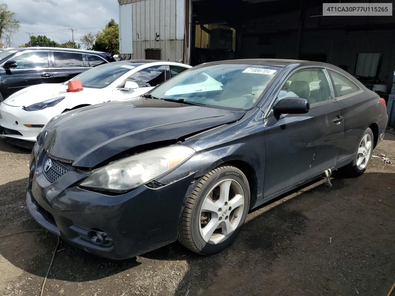 4T1CA30P77U115265 2007 Toyota Camry Solara Se