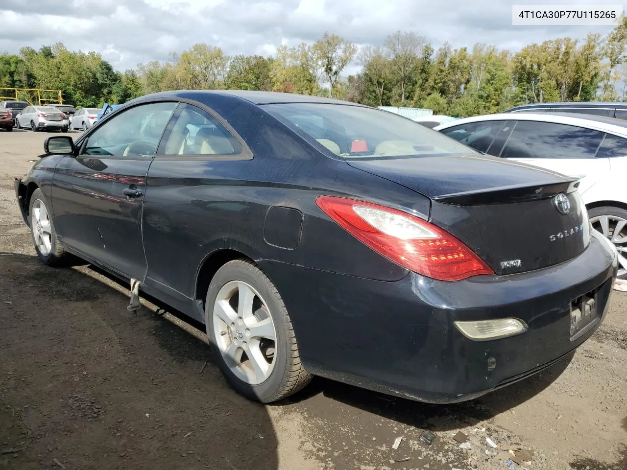 4T1CA30P77U115265 2007 Toyota Camry Solara Se