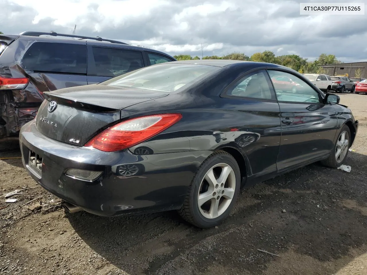 2007 Toyota Camry Solara Se VIN: 4T1CA30P77U115265 Lot: 71886704