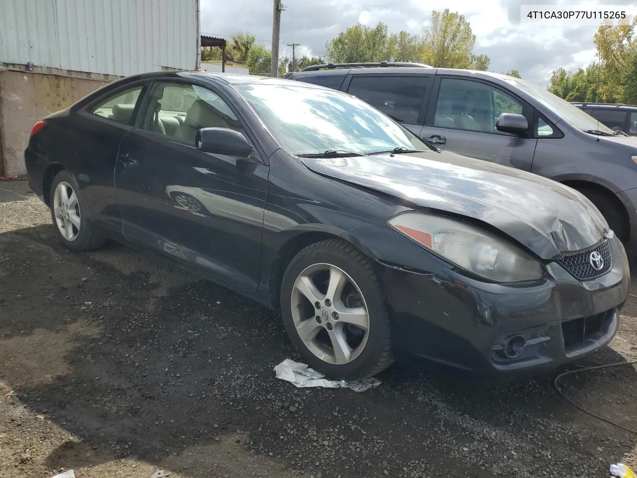 2007 Toyota Camry Solara Se VIN: 4T1CA30P77U115265 Lot: 71886704