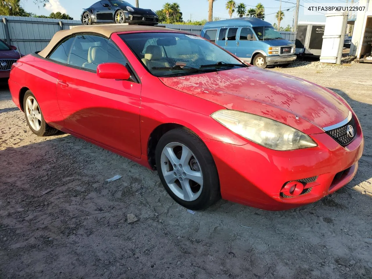 2007 Toyota Camry Solara Se VIN: 4T1FA38PX7U122907 Lot: 71943074