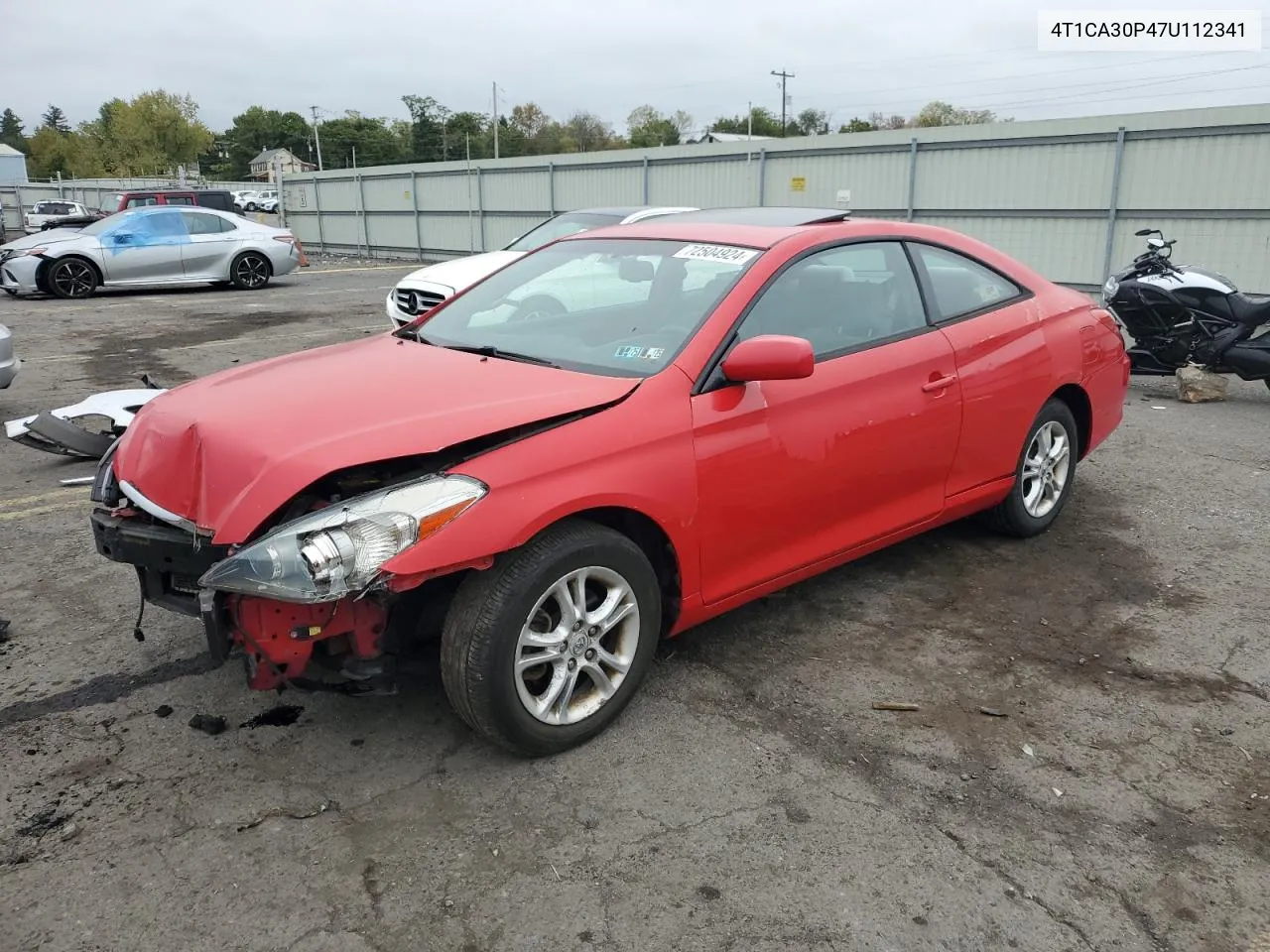 4T1CA30P47U112341 2007 Toyota Camry Solara Se