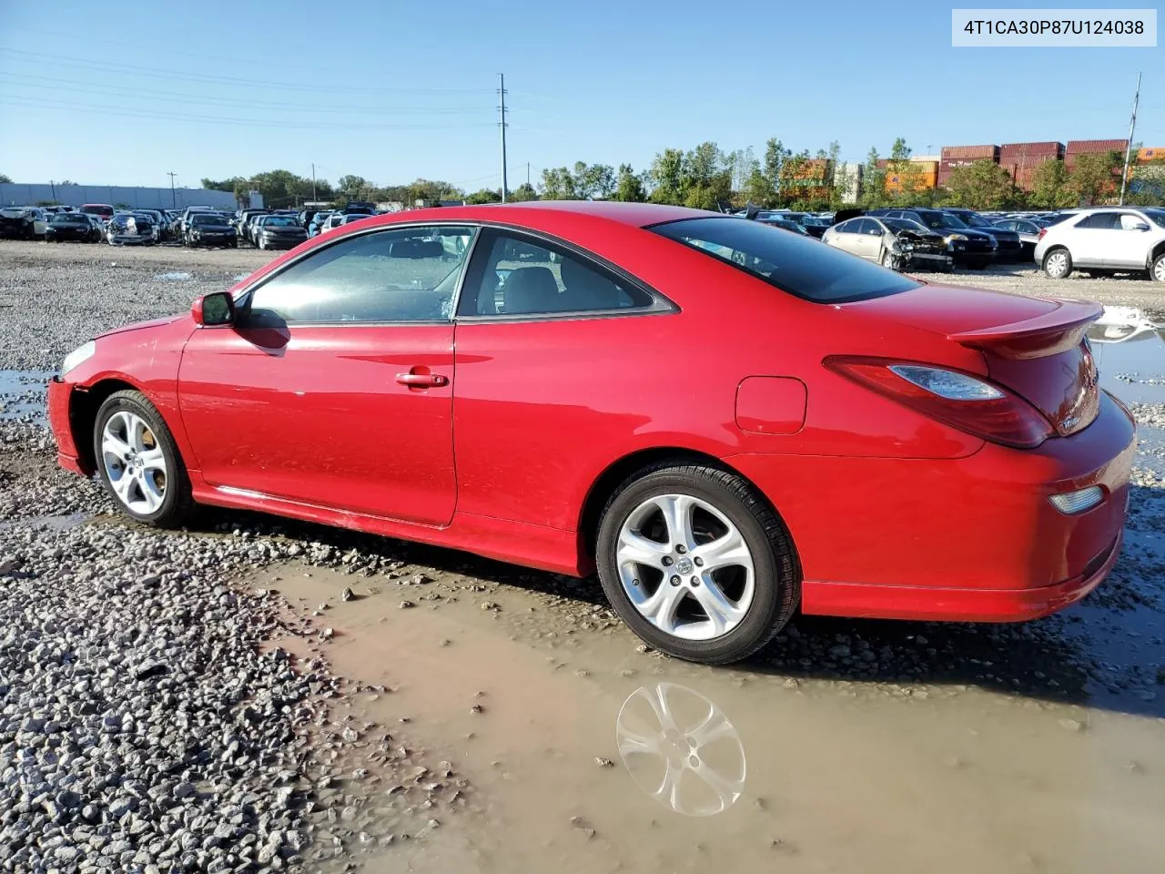 4T1CA30P87U124038 2007 Toyota Camry Solara Se