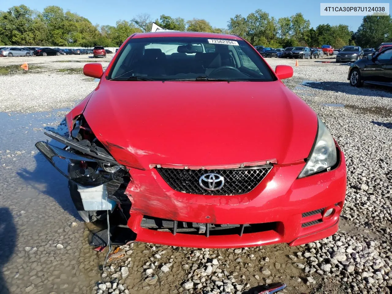 4T1CA30P87U124038 2007 Toyota Camry Solara Se