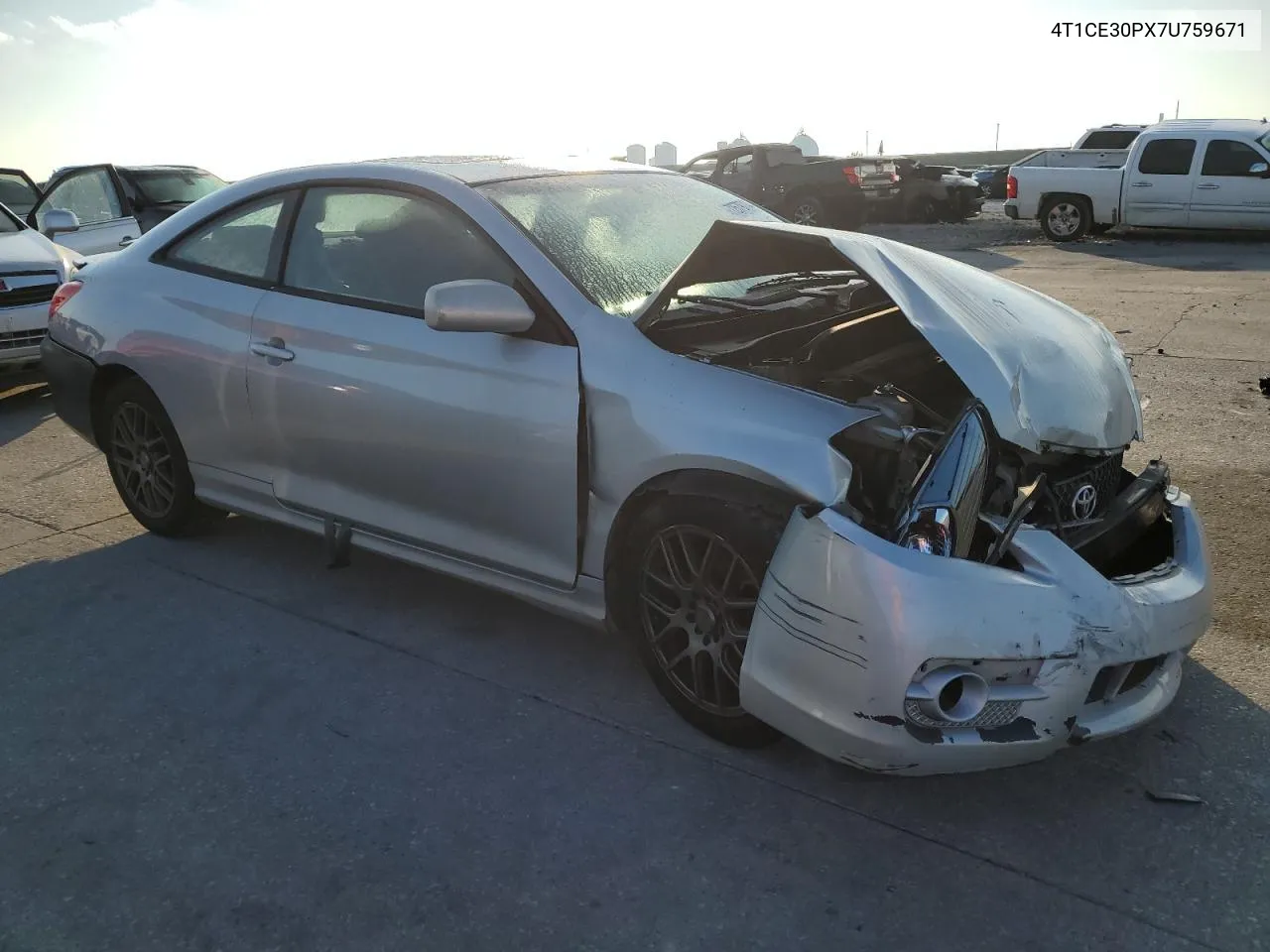 2007 Toyota Camry Solara Se VIN: 4T1CE30PX7U759671 Lot: 72579714