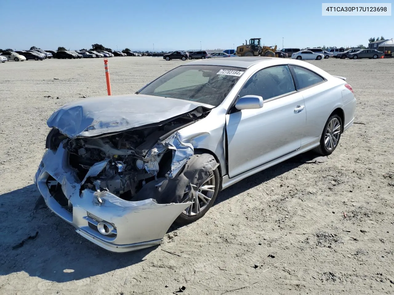 2007 Toyota Camry Solara Se VIN: 4T1CA30P17U123698 Lot: 72783184