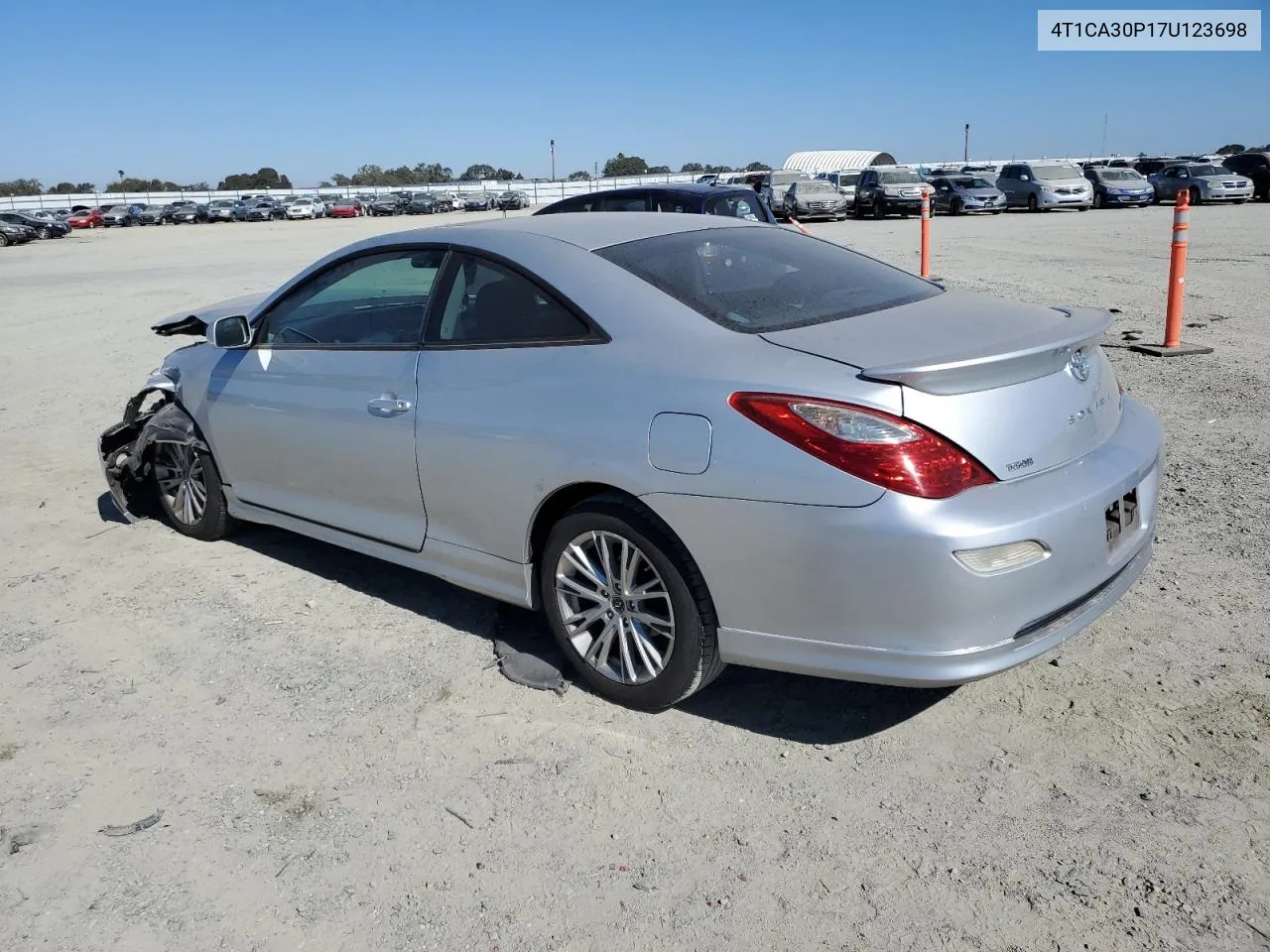 2007 Toyota Camry Solara Se VIN: 4T1CA30P17U123698 Lot: 72783184