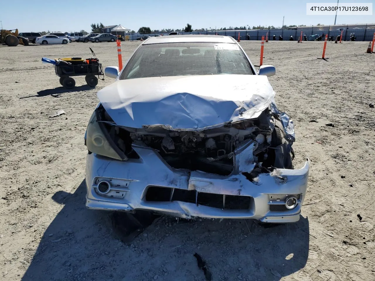 2007 Toyota Camry Solara Se VIN: 4T1CA30P17U123698 Lot: 72783184