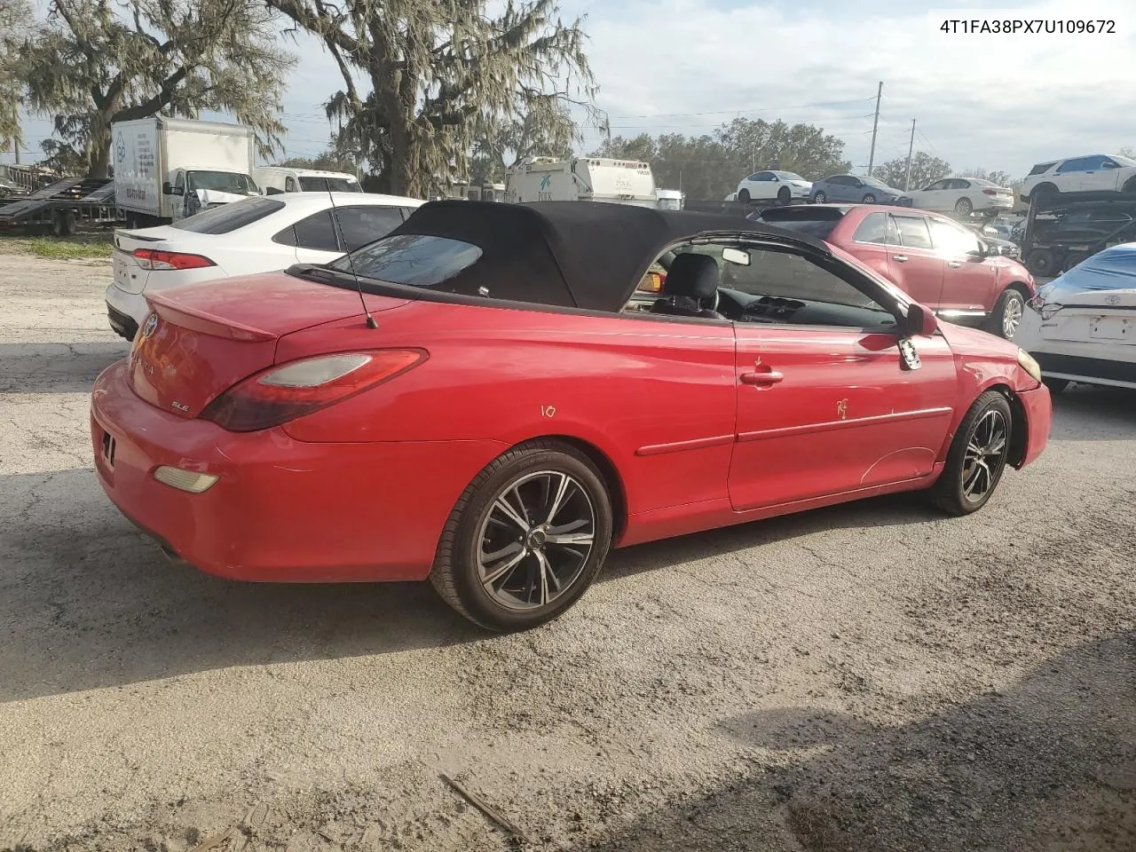 2007 Toyota Camry Solara Se VIN: 4T1FA38PX7U109672 Lot: 73306244