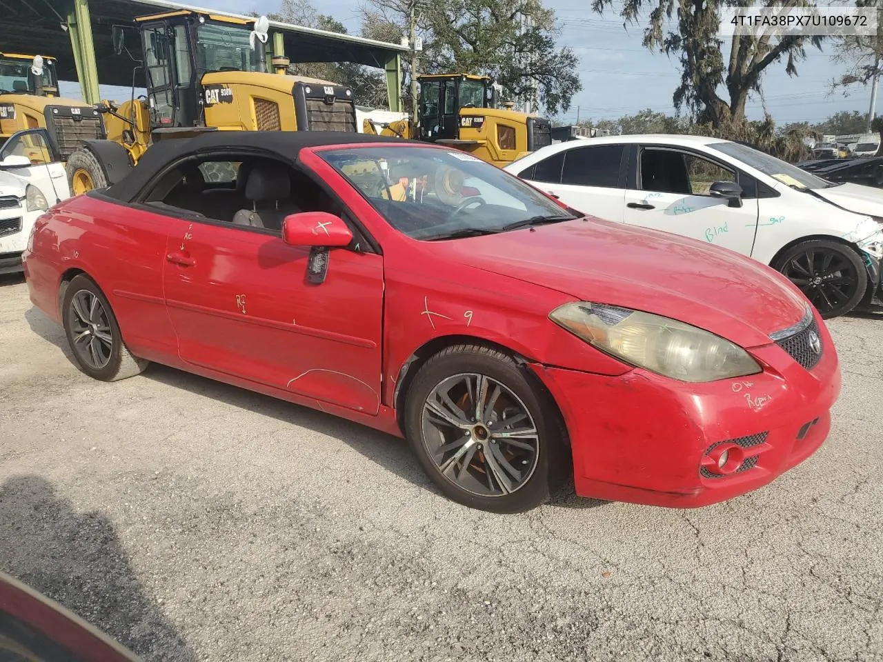 2007 Toyota Camry Solara Se VIN: 4T1FA38PX7U109672 Lot: 73306244